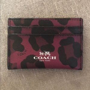 Coach card wallet